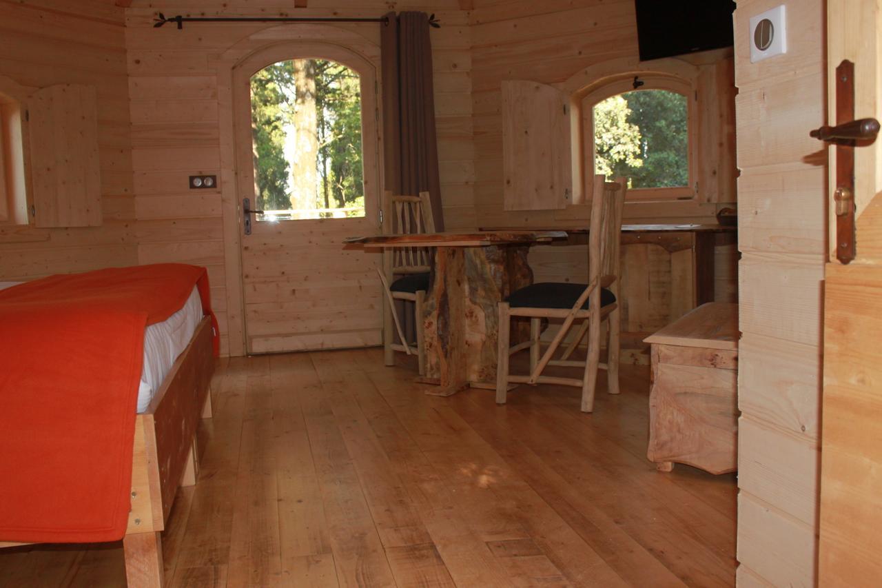 Les Cabanes Dans Les Bois Logis Hotel Villedubert 部屋 写真