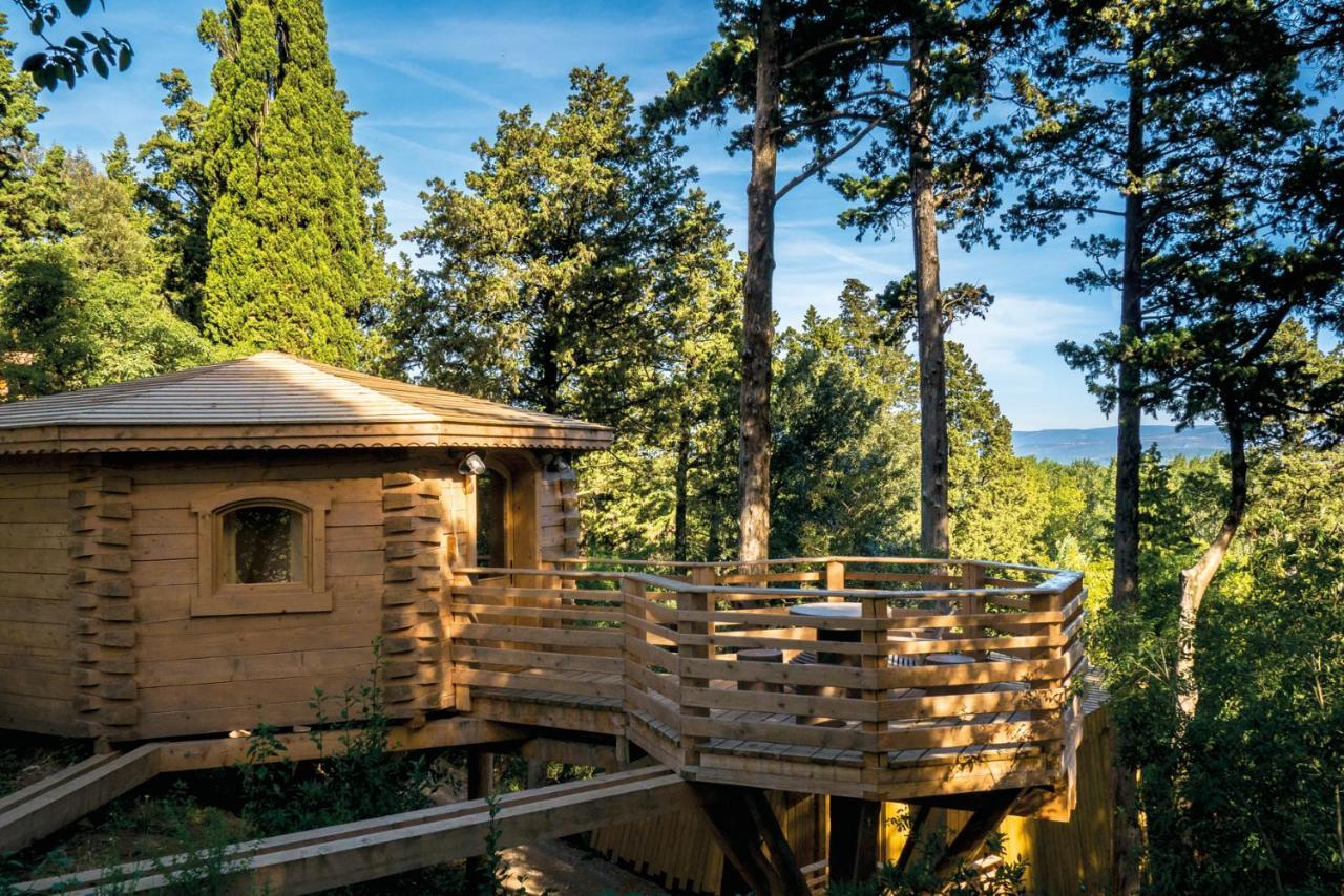 Les Cabanes Dans Les Bois Logis Hotel Villedubert エクステリア 写真